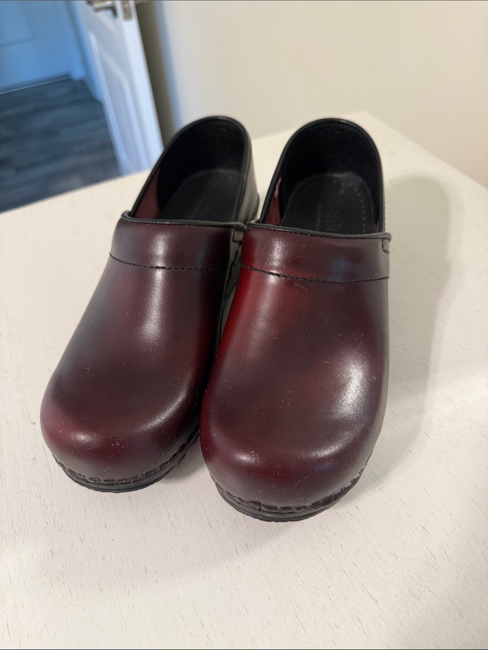 Sanita Women’s Cabrio Clog Burgundy (Bordeaux) / Size 5.5-6 (37) / Like New
